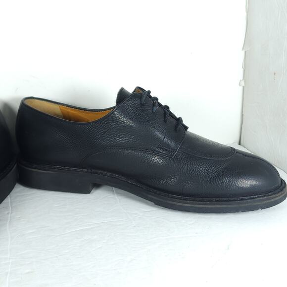 Mephisto Men's Phoebus US10 Black Leather Goodyear-Welt Comfort Dress Shoes - Picture 6 of 16